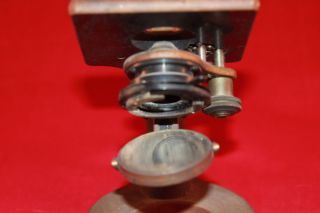 Vinatge 1894 - 95 Bausch & Lomb Optical Co Microscope Serial 15787 All Brass photo