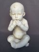Gorgeous Lg Rare Antique German Bisque Heubach Piano Baby Doll Figurine Figure Figurines photo 1
