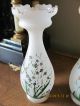 Antique Matched Handpainted Victorian Vases Vases photo 2
