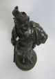 Antique Neo - Classical Greek Roman Soldier God Of War Ares Spelter Sculpture Yqz Metalware photo 5