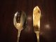 Oneida Community Fredericksburg Gold Master Butter Knife & Sugar Spoon Flatware & Silverware photo 1