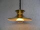 Vintage Danish Pendant Lamp Brass Color Mid Century Modern Fog Morup Lyfa Ph Era Mid-Century Modernism photo 2