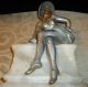 1920 ' S Jb Hirsch Sophisticated Lady Bookend Italy Marble Art Deco Art Deco photo 6