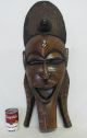 Antique African Tribal Art Marka Tribe Hand Carved Wooden Ceremonial Mask Yqz Masks photo 1