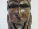 Antique African Tribal Art Marka Tribe Hand Carved Wooden Ceremonial Mask Yqz Masks photo 3