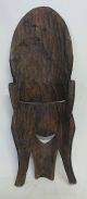 Antique African Tribal Art Marka Tribe Hand Carved Wooden Ceremonial Mask Yqz Masks photo 7