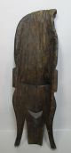 Antique African Tribal Art Marka Tribe Hand Carved Wooden Ceremonial Mask Yqz Masks photo 2