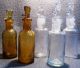 19c.  Antique Drip By Drop Anesthesia Chloroform Amber Apothecary Bottle Poison Bottles & Jars photo 2