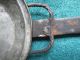 1800s Primitive Copper Pan Pot Skillet Hammered Handmade Forged Frying Pan Primitives photo 3