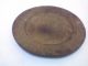 Primitive Antique Very Old Wooden Plate,  Bowl,  Plate Primitives photo 1