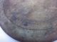 Primitive Antique Very Old Wooden Plate,  Bowl,  Plate Primitives photo 3