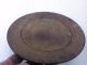 Primitive Antique Very Old Wooden Plate,  Bowl,  Plate Primitives photo 4