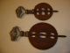 2 Old Rusty Dampers Griswold 3 