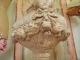 Fabulous Vintage Plaster Urn Planter With Cherubs,  Roses Barbola Garlands Swags Garden photo 3
