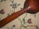 18th To Early 19th Century Walnut Kitchen Spoon All Carved Out One Piece Primitives photo 5