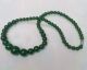 Fashion Natural Green Jade Beads Jewelry Necklace 17 
