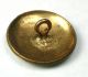 Antique French Enamel Button Fancy Champleve Paisley Design - 11/16 