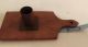 Primitive Country Chopping Board Candle Holder Primitives photo 1