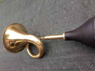 Taxi Air Horn Trumpet Antique Polished photo