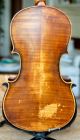 Old Antique Handmade 4/4 Master Violin - Conservatory Violin - 150 Years Old String photo 3
