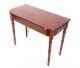 Antique Victorian Mahogany Hall Table D Shape Console Table Fine Quality English 1800-1899 photo 1