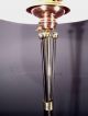 Antique Vintage Mid Century Modern Atomic Era Brass Floor Lamp Rare Chandeliers, Fixtures, Sconces photo 3