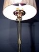 Antique Vintage Mid Century Modern Atomic Era Brass Floor Lamp Rare Chandeliers, Fixtures, Sconces photo 4