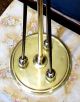 Antique Vintage Mid Century Modern Atomic Era Brass Floor Lamp Rare Chandeliers, Fixtures, Sconces photo 6
