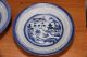 2 Antique Chinese Blue And White Porcelain Plates Export Plates. Plates photo 2