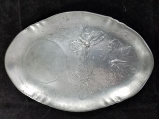 Kayserzinn Art Nouveau Pewter Cup And Biscuit Tray - 2 Of 2 - 4207 - Hugo Leven photo