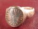Authentic Ancient Artifact Bronze Finger Ring Sz: 8 Us 18mm 11159 Dr Roman photo 3