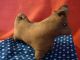 Norma Schneeman Folk Art - Signed - Primitive Small Dog - Cloth Primitives photo 2