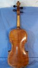Antique German Hopf Violin C1850 Full Size 4/4 Inlaid Purfling Wcoffin Case String photo 1