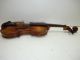 Antique Full Size 4/4 Scale Paolo Maggini Brefcia Copy Violin W/case & Goetz Bow String photo 6