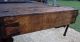 1870s Woodworking Bench T.  Kundtz Tiger Maple Dovetailed Carpenters Table Vises Primitives photo 4