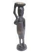 African Primitive Heavy Bronze Like Metal Woman Statue Figurine Sculptures & Statues photo 2