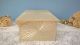 Vintage Cream Plastic Sewing Box With Tray Art Deco photo 5