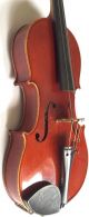 Authentic Vintage 1923 Heinrich Th.  Heberlein Jr.  4/4 Size German Violin & Case String photo 2