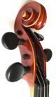 Authentic Vintage 1923 Heinrich Th.  Heberlein Jr.  4/4 Size German Violin & Case String photo 3