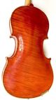Authentic Vintage 1923 Heinrich Th.  Heberlein Jr.  4/4 Size German Violin & Case String photo 6