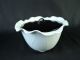 B7022:japanese Arita - Ware White Porcelain Lotus - Shaped Waste - Water Pot Kensui Other Japanese Antiques photo 2