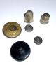 Antique Buttons And 2 Thimbles Buttons photo 1