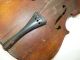 Antique/vintage Full Size 4/4 Scale Stradivarius Model Violin W/ Old Bow & Case String photo 9