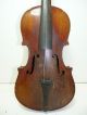 Antique/vintage Full Size 4/4 Scale Stradivarius Model Violin W/ Old Bow & Case String photo 4