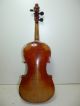 Antique/vintage Full Size 4/4 Scale Stradivarius Model Violin W/ Old Bow & Case String photo 5