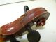 Antique/vintage Full Size 4/4 Scale Stradivarius Model Violin W/ Old Bow & Case String photo 7