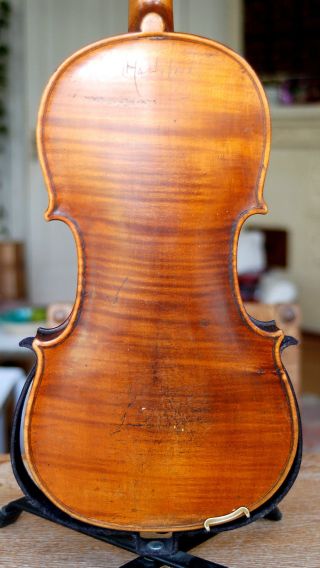 Fine Antique Handmade German 4/4 Fullsize Violin - Over 100 Years Old photo