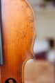 Fine Antique Handmade German 4/4 Fullsize Violin - Over 100 Years Old String photo 4
