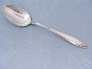 International Sterling Silver Prelude Serving Spoon Flatware photo