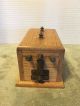 Vtg Cenco Science Lab Induction Coil Spark Gap Generator In Wood Case Steam Punk Other Antique Science Equip photo 2